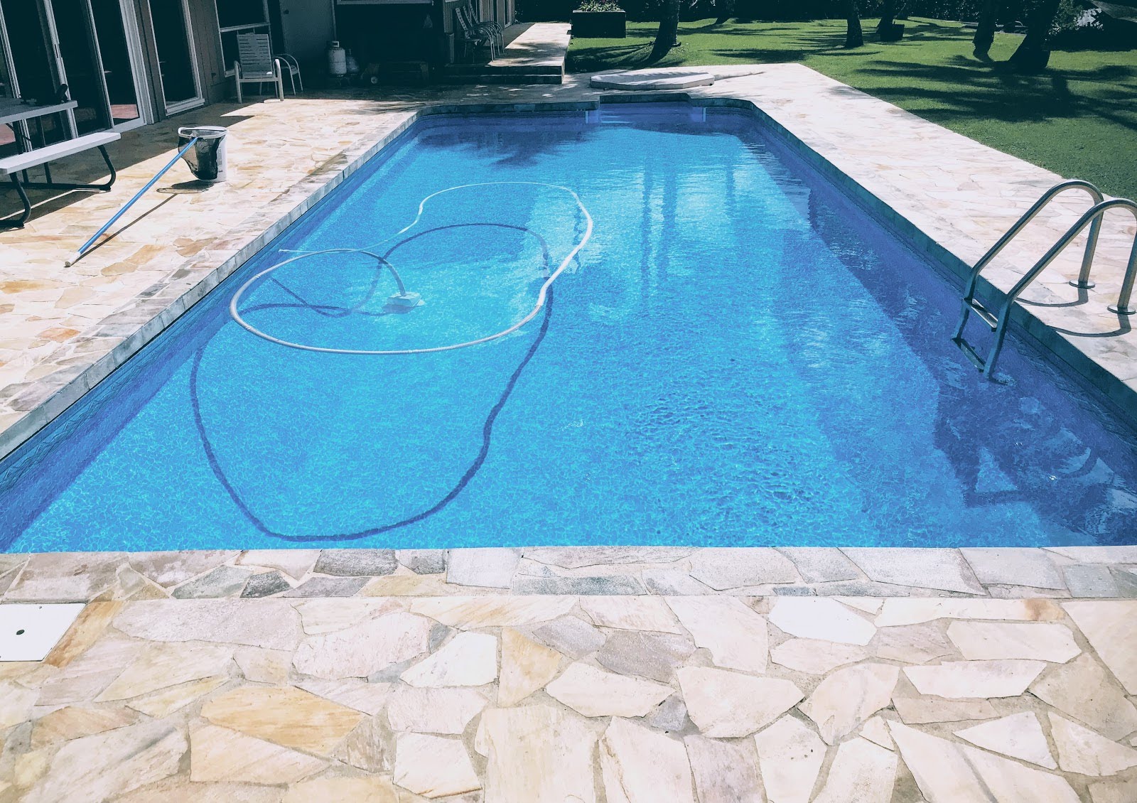 Hawaii vinyl liner pool